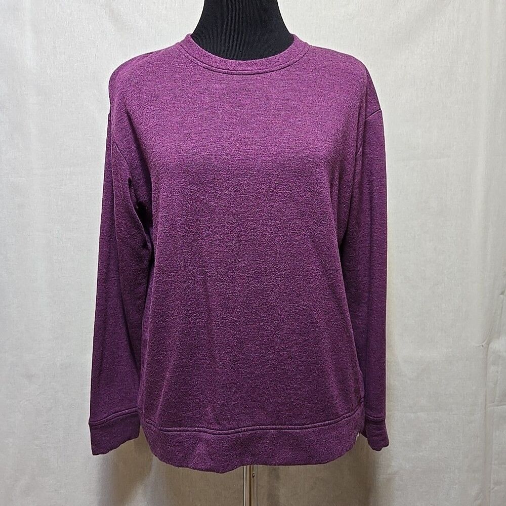 Women’s Orvis Purple Crewneck Soft Sweatshirt Size Small Warm Comfy Soft Active